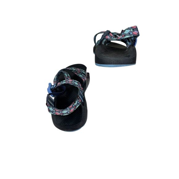 Chaco Z/Cloud 2 Trace Eclipse Blue Aztec Women’s 8 Strappy Buckle Sandal - Picture 2 of 5